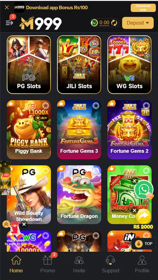 m999 game features image